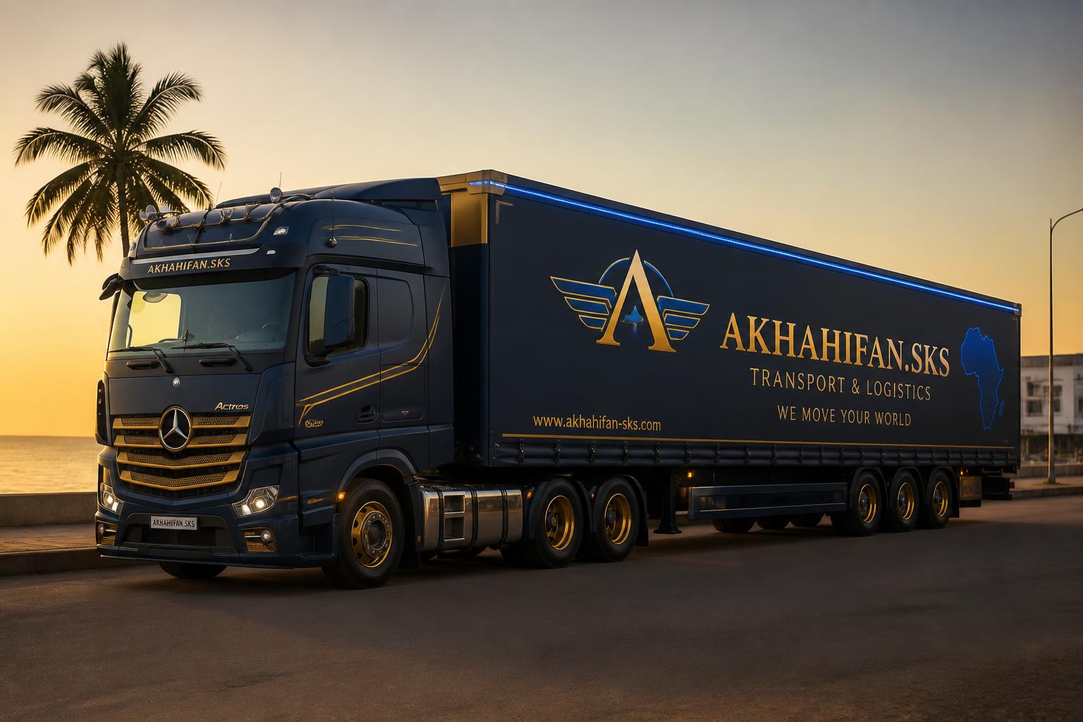 Camion logistique AKHAHIFAN.SKS